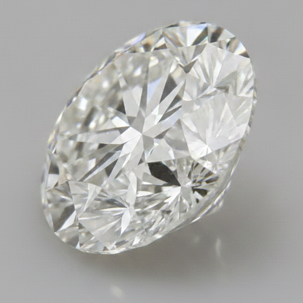 Antiker Natürlicher Loser Diamant aus der Erde gewonnen H VS1 8 Karat Alteuropäischer Schliff Rund