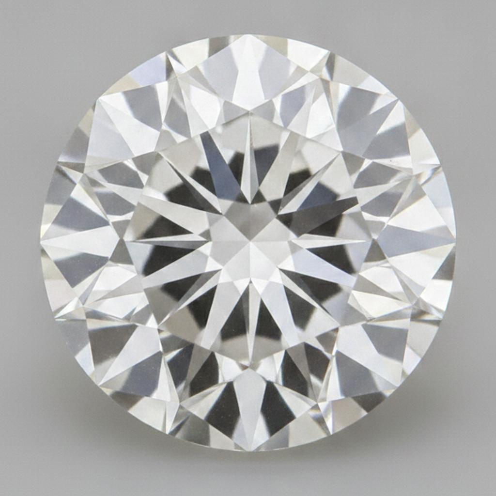 Antiker Natürlicher Loser Diamant aus der Erde gewonnen H VS1 8 Karat Alteuropäischer Schliff Rund
