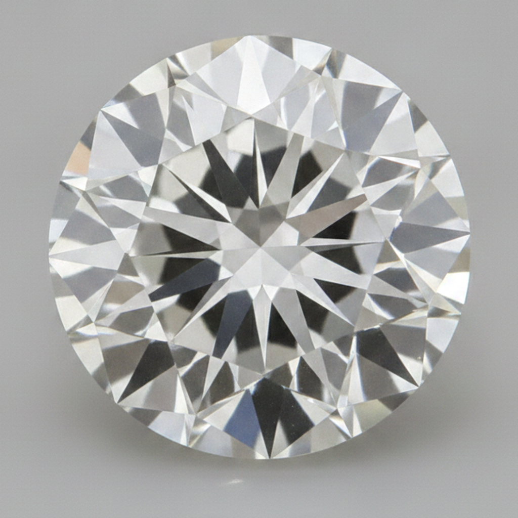Antiker Natürlicher Loser Diamant aus der Erde gewonnen H VS1 8 Karat Alteuropäischer Schliff Rund
