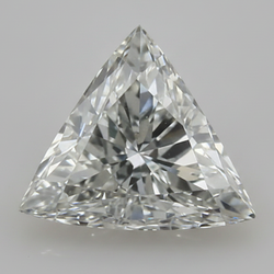 Authentischer loser Diamant im Trillion-Schliff, natürlich, 9 Karat, G VS1, aus der Erde gewonnen