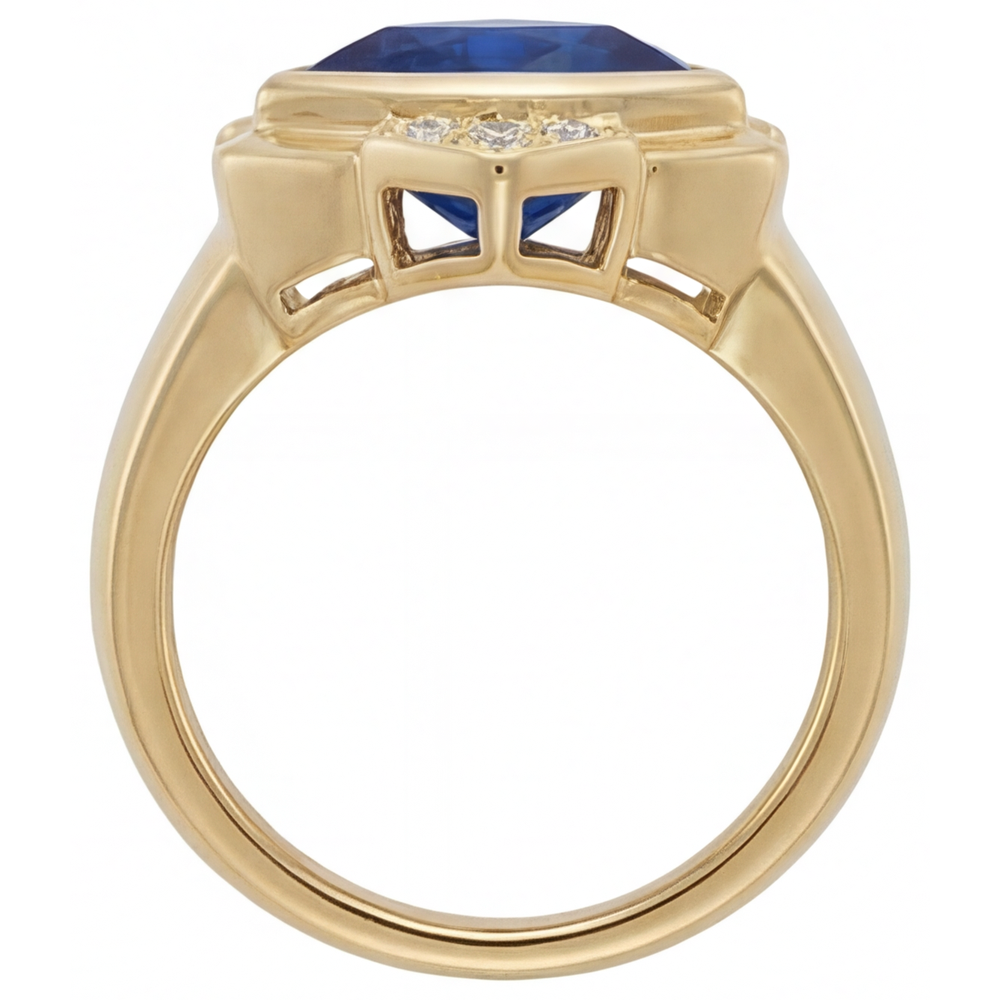 Luxuriöser Edelschmuck 5,5 Karat – Draufsicht