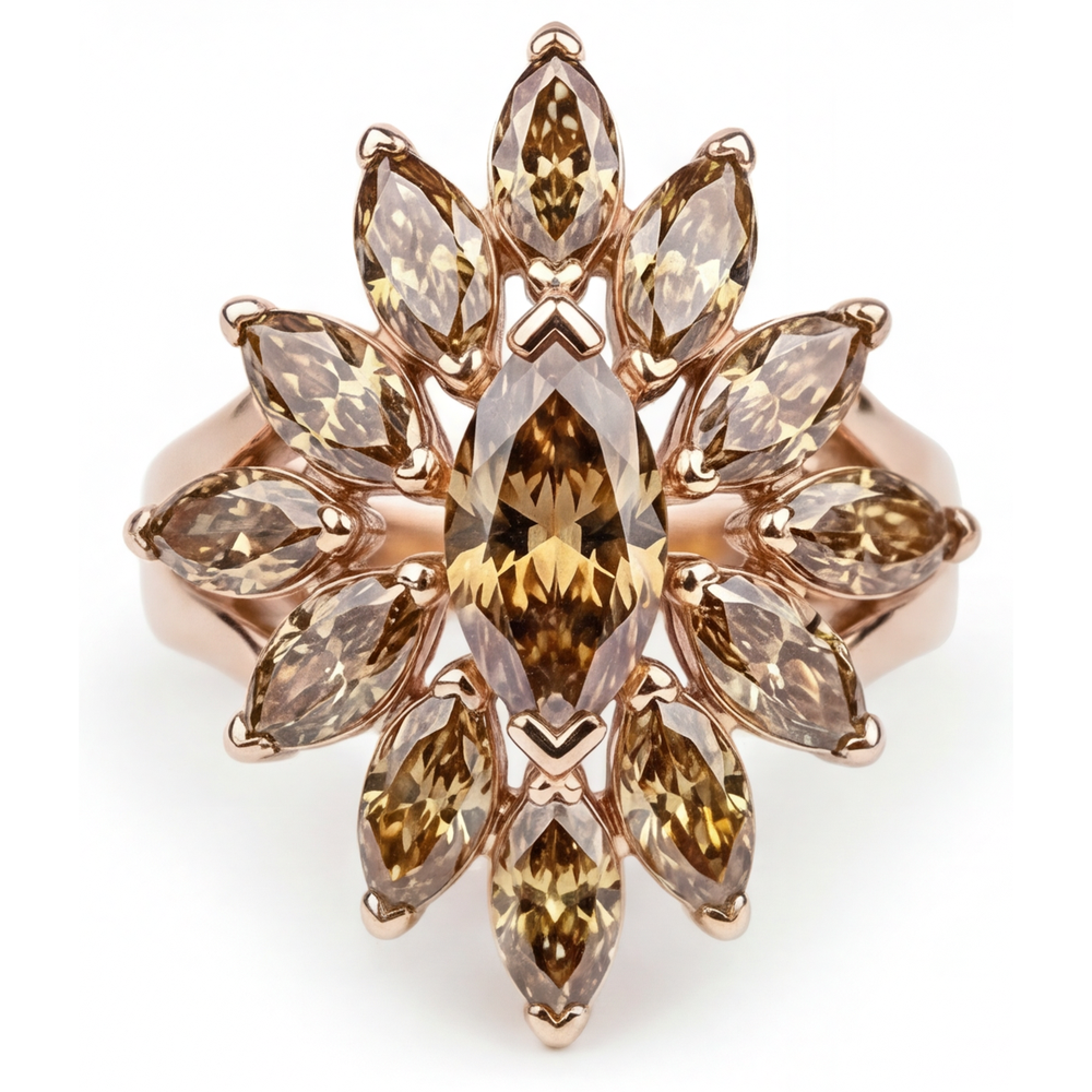Exquisiter Brillant Ring 4 Karat – Hauptansicht