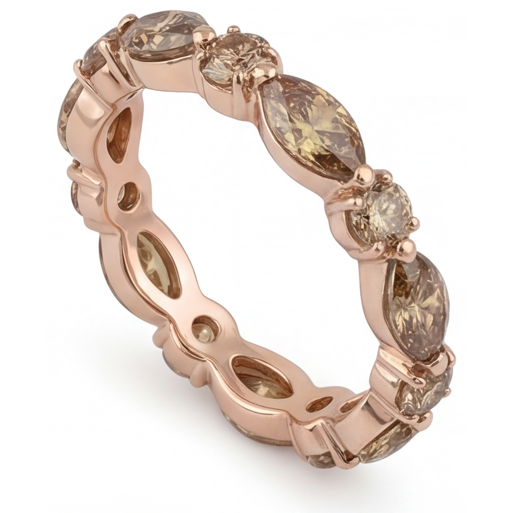 Natürlicher Diamant Eternity Band – Hauptansicht