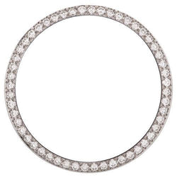 Herren Stainless Steel VVS Reinheit Diamant Uhr 3 Karat