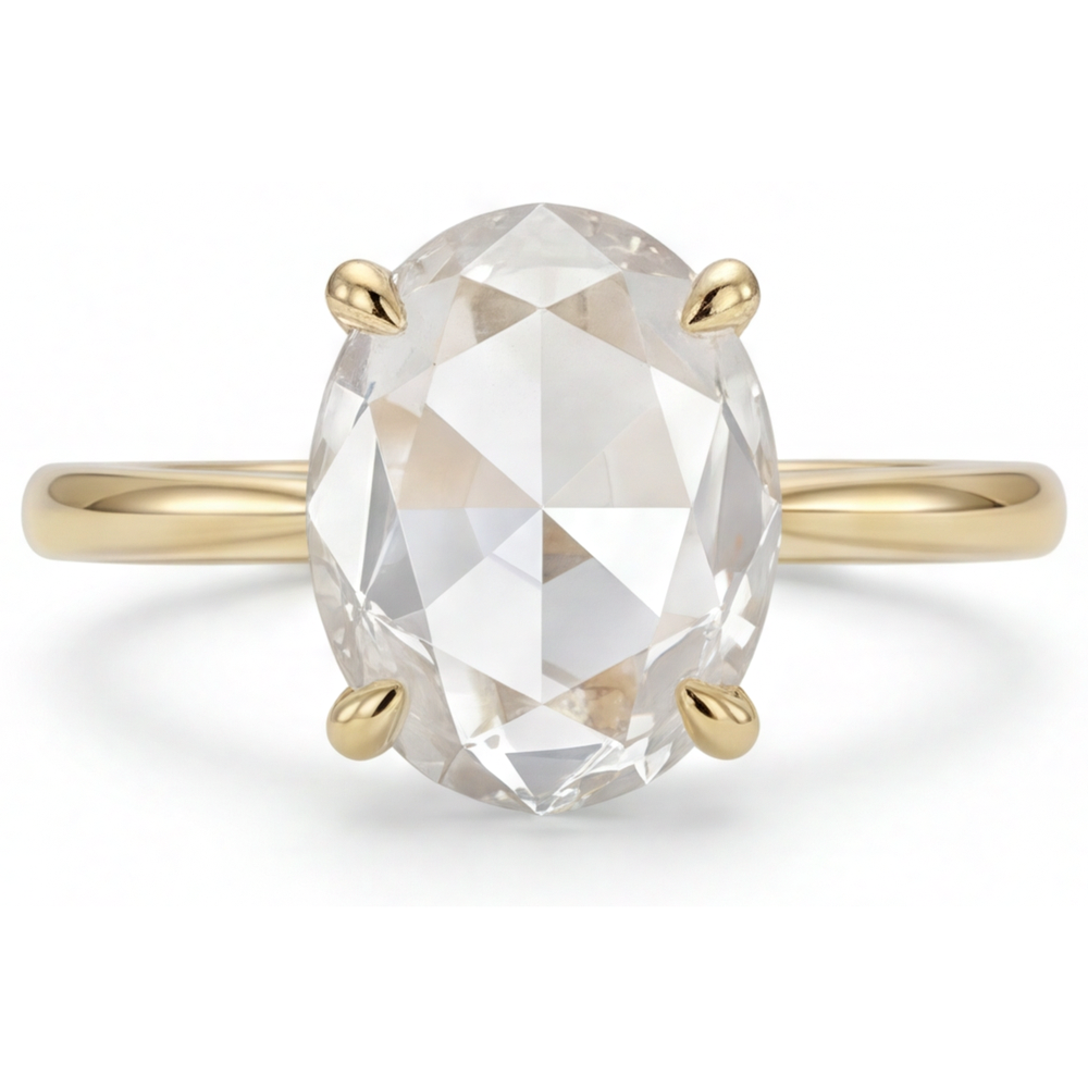 Erdgewonnener Edler Diamant Ring – Hauptansicht