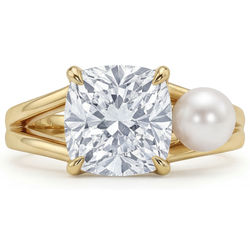 Authentischer Edler Diamant Solitär-Ring – 14K Gelbgold 2 Karat