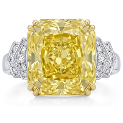 Fancy Gelber Diamant Schmuck-Ring – VVS Reinheit 0,75 Karat