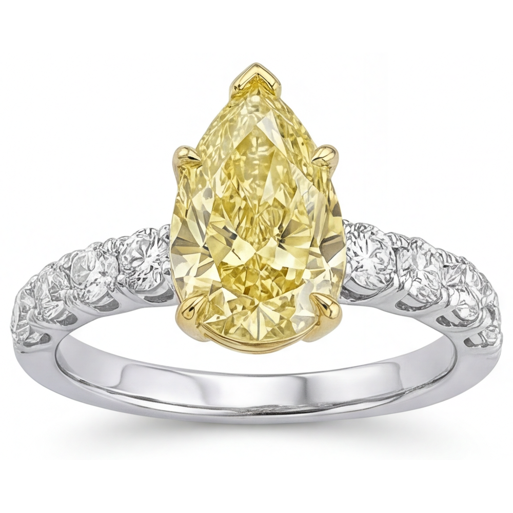 Kunstvoller Schmuck-Ring 1,5 Karat – Hauptansicht