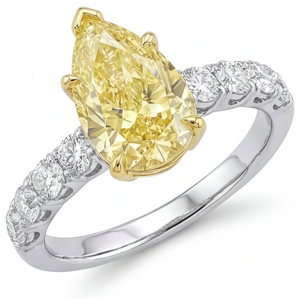 Kunstvoller Schmuck-Ring 1,5 Karat – Hauptansicht