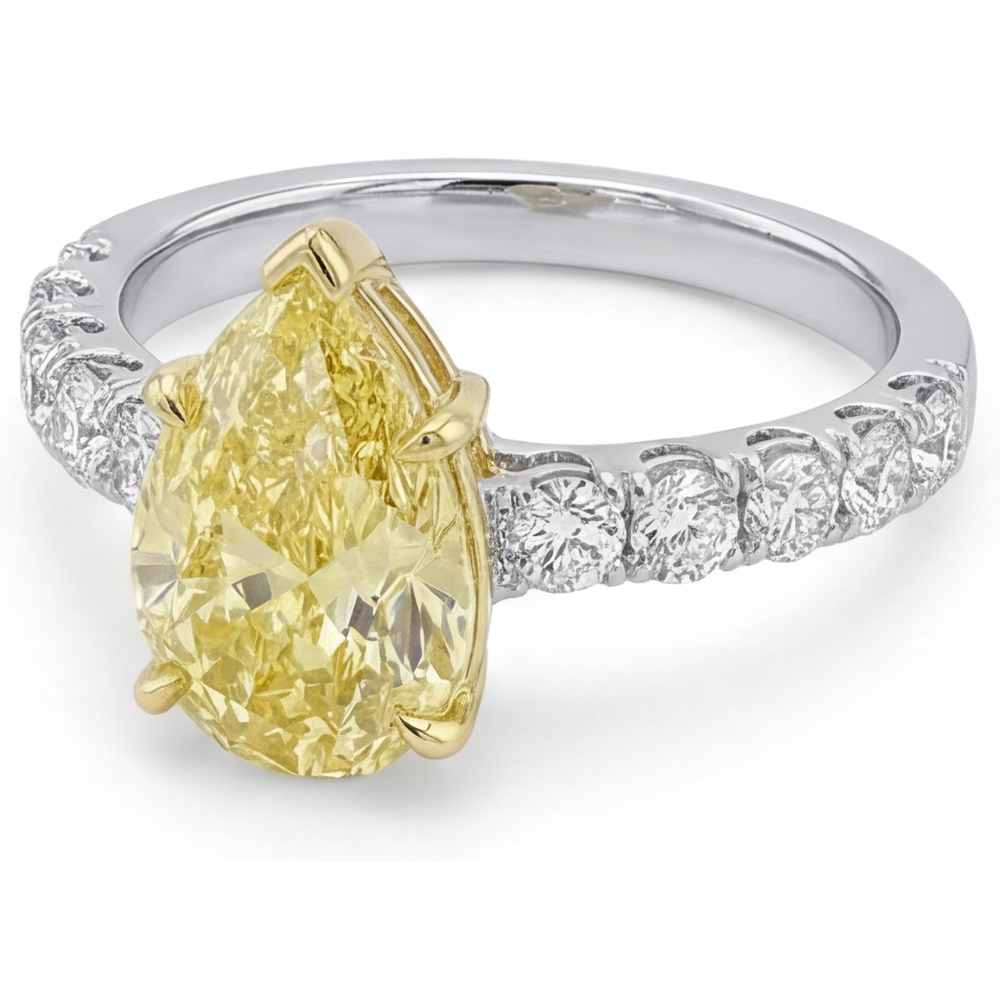 Kunstvoller Schmuck-Ring 1,5 Karat – Detailansicht