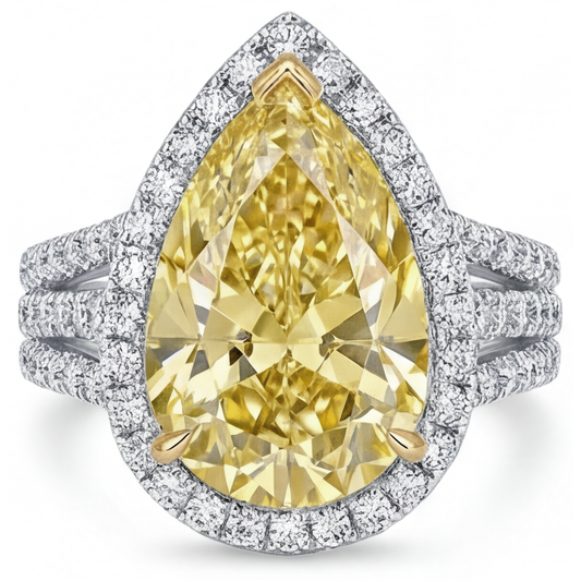 Brillanter Statement-Ring 4 Karat – Hauptansicht