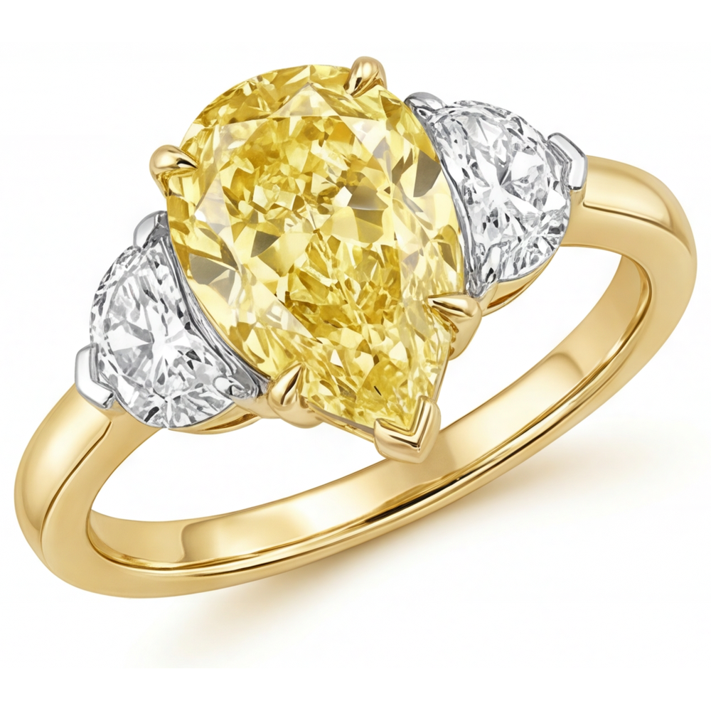 Brillanter Statement-Ring 1 Karat – Hauptansicht