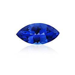 Loose Sapphires Natural Gold – Blauer Tansanit Marquise-Schliff