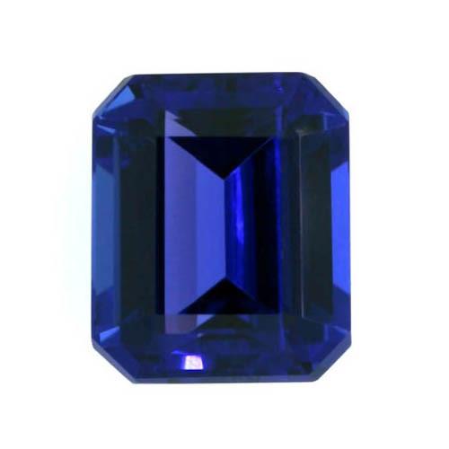 Echter Violetter Tansanit Loose Emerald Natural 3 Karat Gold – Hauptansicht