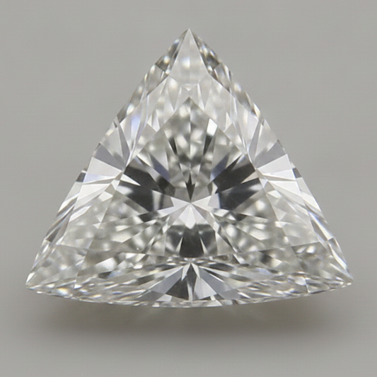 Echter 2 Karat Dreieck Trilliant F VS1 Natürlicher loser Diamant aus der Erde gewonnen