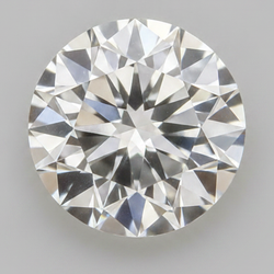 Echter F VS1 2 Karat loser Diamant, natürlich, rund, aus der Erde gewonnen, Alteuropäischer Schliff