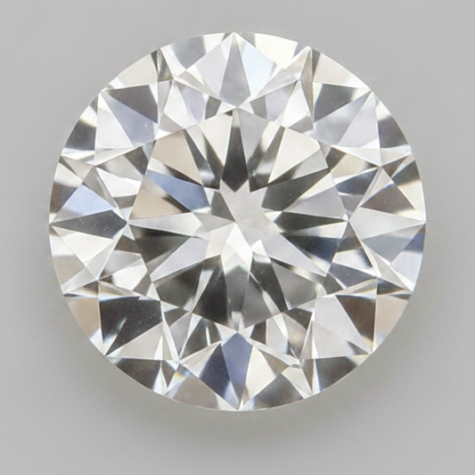 Echter F VS1 2 Karat loser Diamant, natürlich, rund, aus der Erde gewonnen, Alteuropäischer Schliff