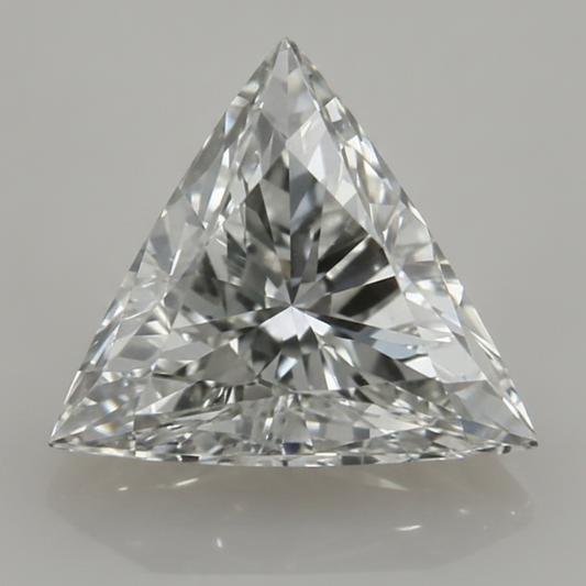 Echter F VS1 4 Karat Trillion-Schliff aus der Erde gewonnener loser Diamant