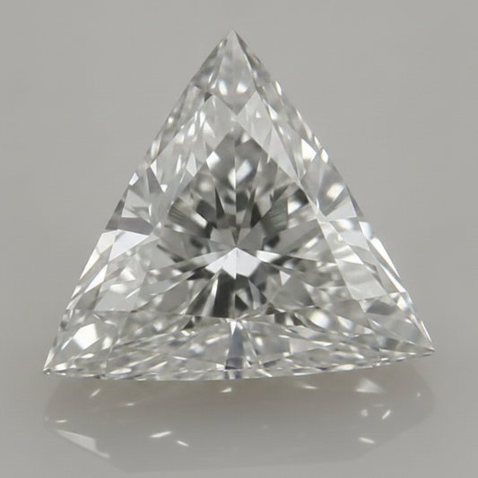 Echter F VS1 4 Karat Trillion-Schliff aus der Erde gewonnener loser Diamant