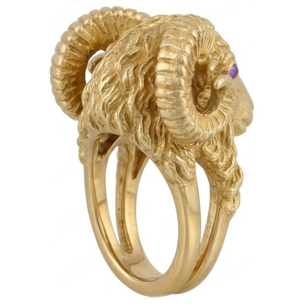 Brillanter Schmuckstein-Ring 0,10 Karat – Schrägansicht