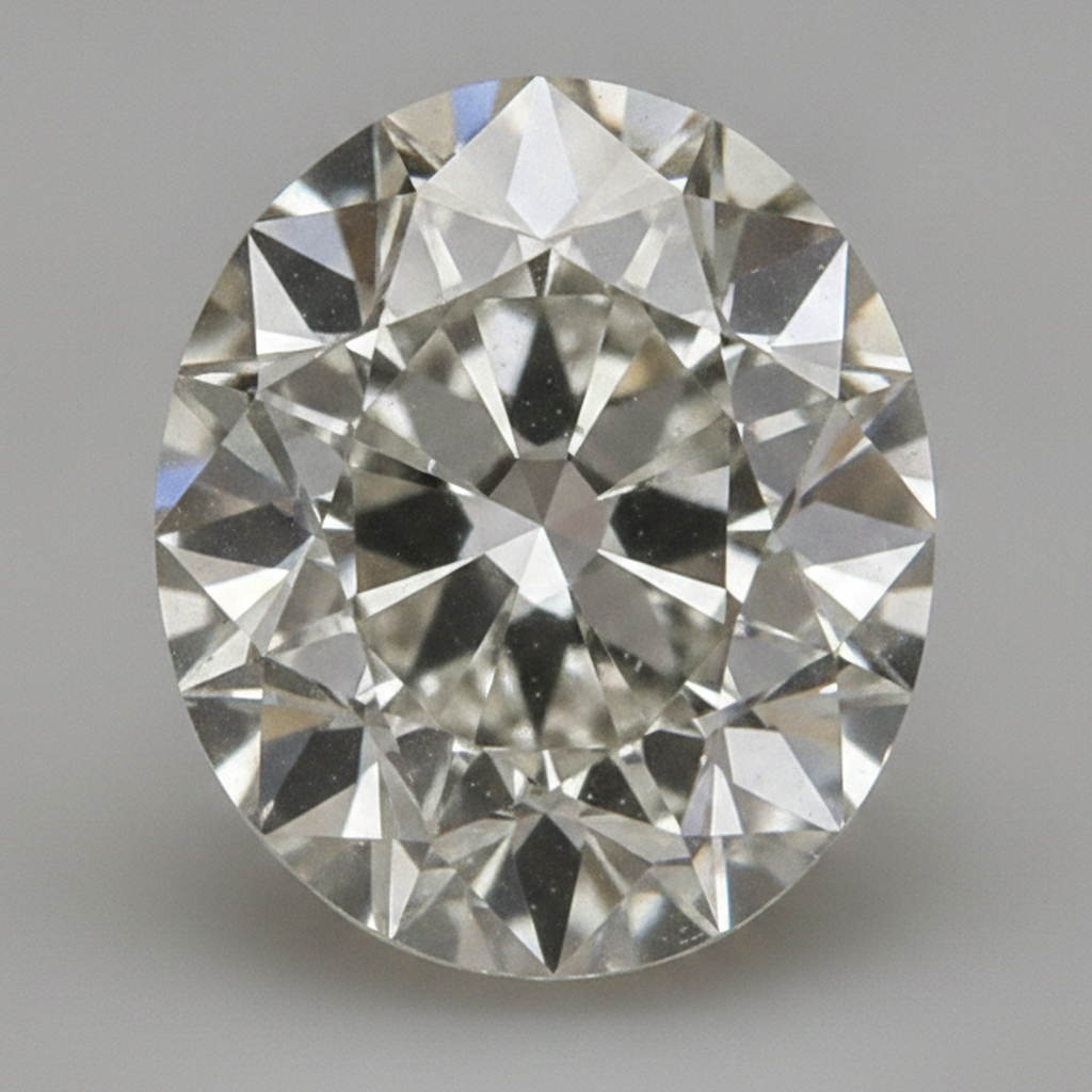 Loser Diamant Altschliff Rund Echt 9 Karat Natur F VS1