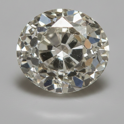 Loser Diamant Alter Bergmann Rundschliff Echt G VS1 7 Karat Natur