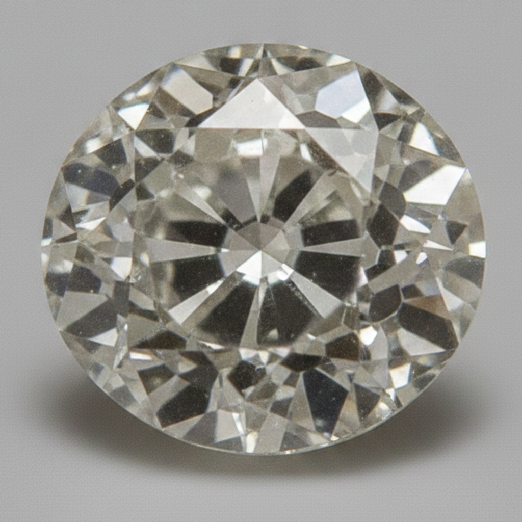 Loser Diamant Alter Bergmann Rundschliff Echt G VS1 7 Karat Natur