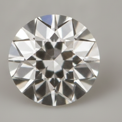 Natürlicher F VS1 1,5 Karat Runder aus der Erde gewonnener loser Diamant Alteuropäischer Schliff Natur