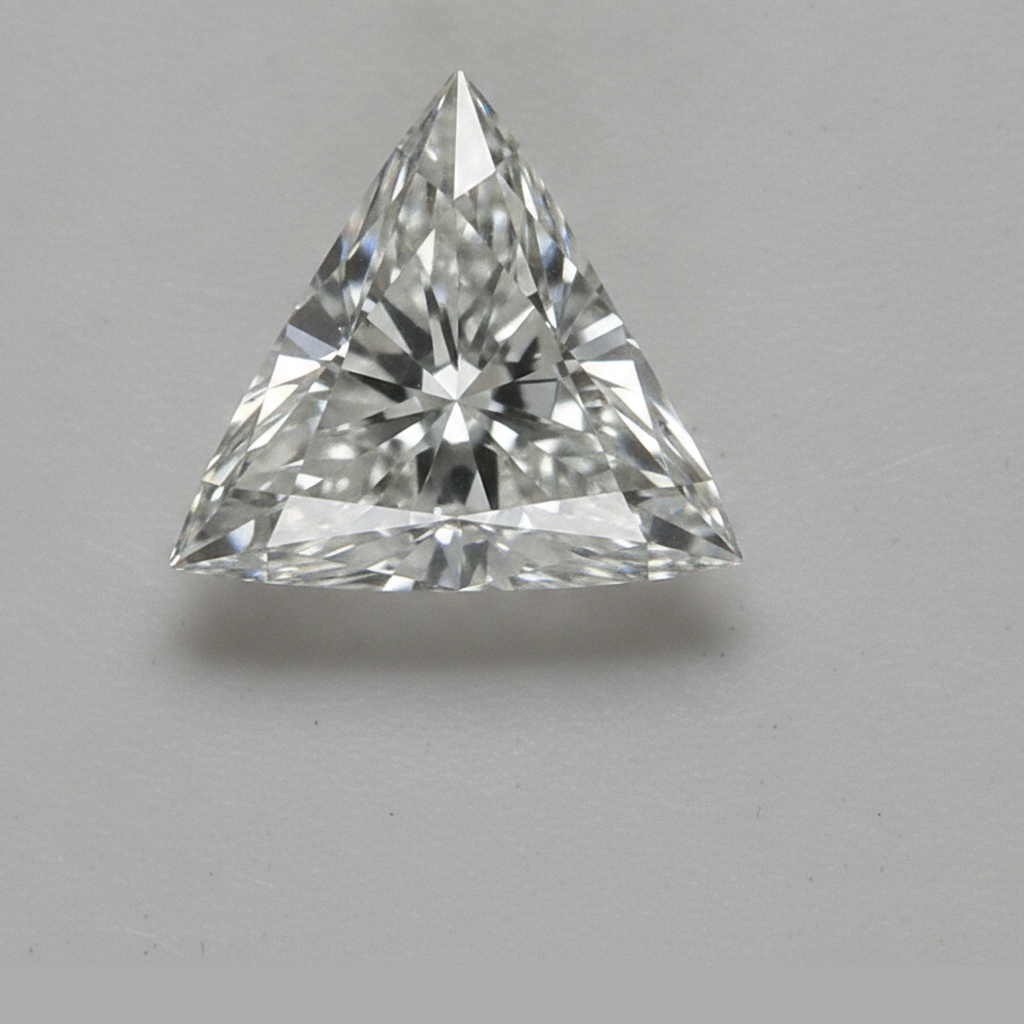 Natürlicher F VS1 aus der Erde gewonnener 10 Karat Trillion-Schliff natürlicher loser Diamant