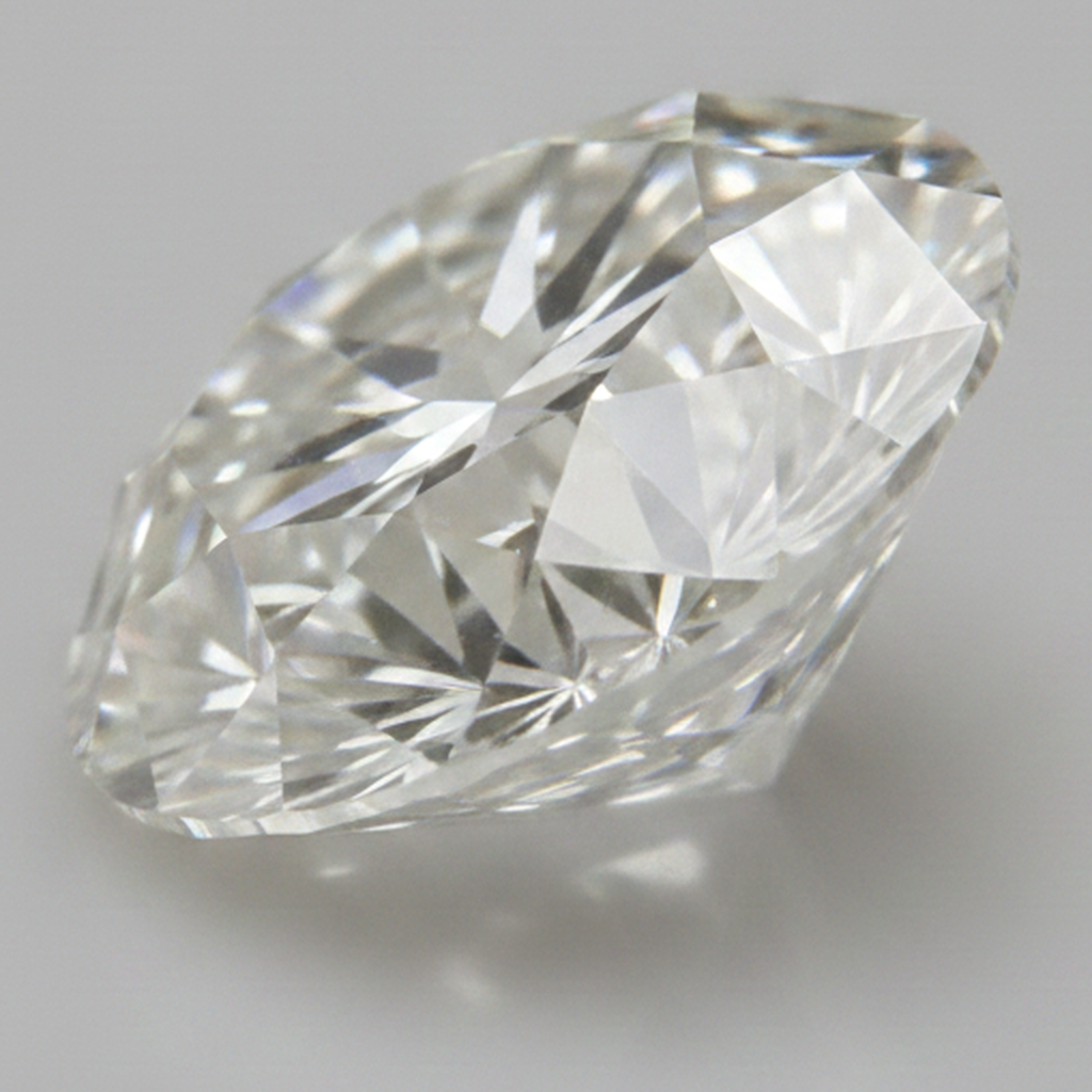 Natürlicher, unbehandelter F VS1 Alteuropäischer Schliff loser Diamant 2,5 Karat aus der Erde gewonnen, rund