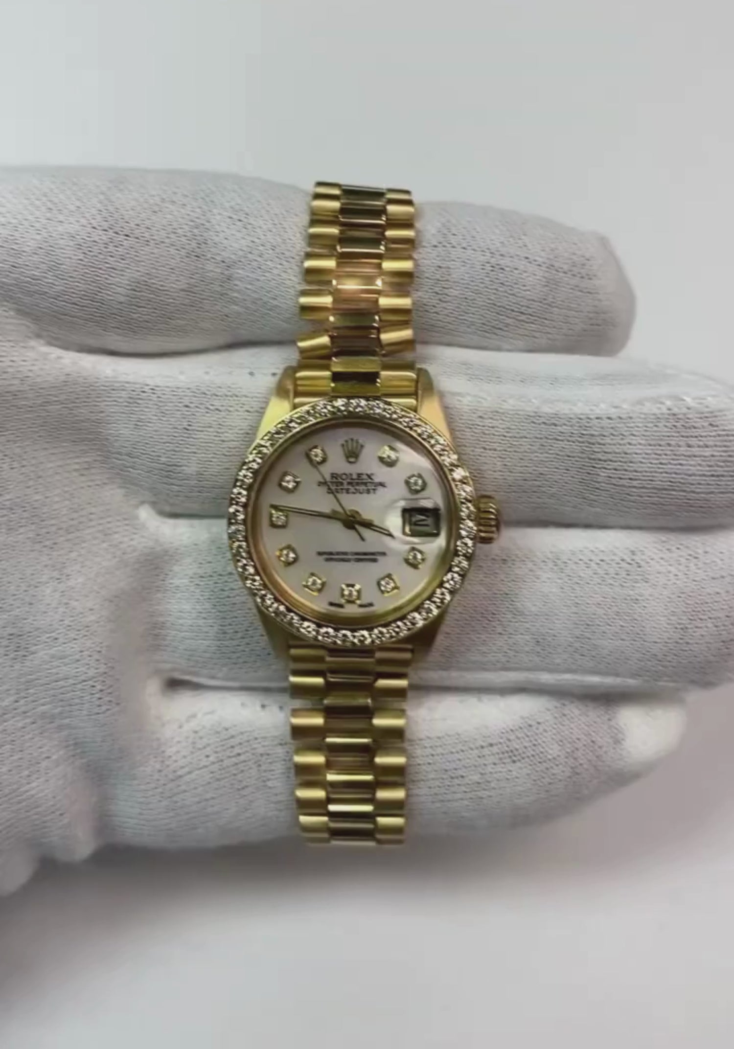 Lünette, Gold Rolex