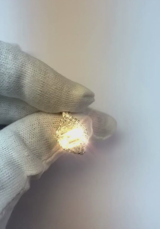 Verlobungsring mit echtem Emerald Billion Diamant im Brillantschliff von 3,95 Karat