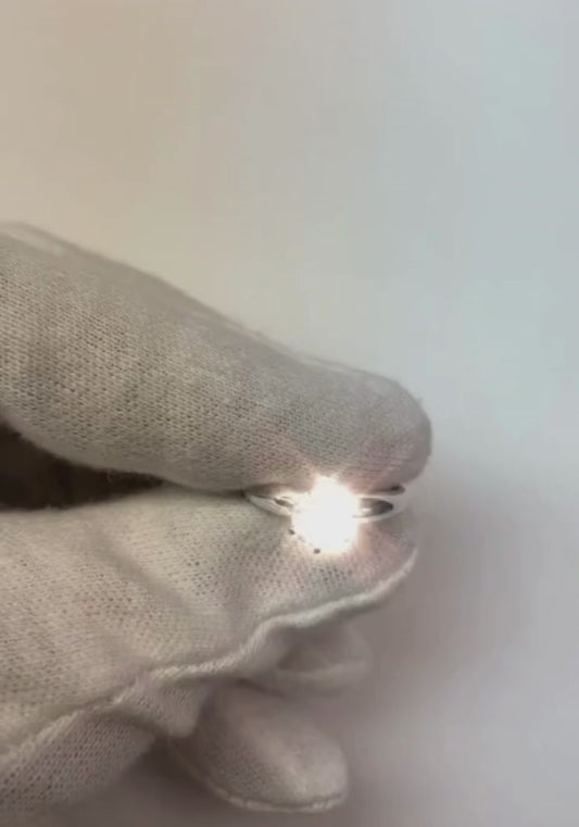 1 Karat Echt Diamant Solitär Verlobungsring Schmuck Neu