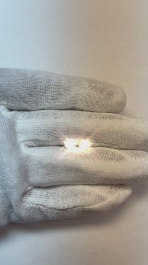0,60 Karat runder Solitär-Echt Aus der Erde Abgebauter Natürlicher Diamant-Ohrstecker aus 14 Karat Weißgold