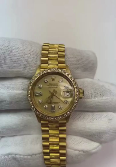 Rolex Uhr Datejust Yg