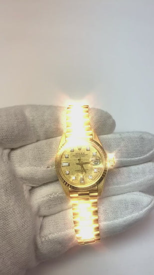 geriffelter Lünette Rolex