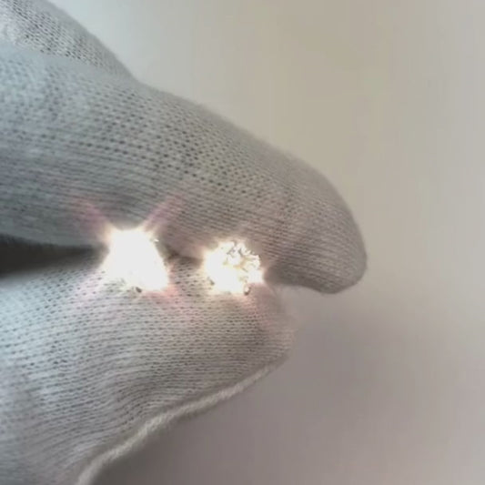 1,20 Karat Brillant-Diamant-Ohrstecker, natürlicher Damenschmuck