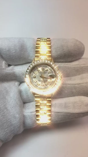 Diamant Gelbgold Rolex