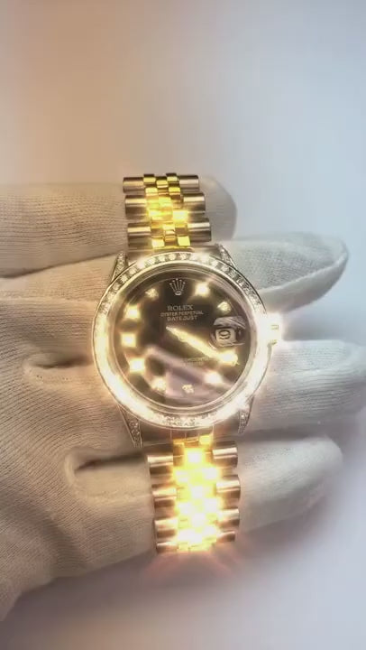 zweifarbig Männer Kanal Rolex