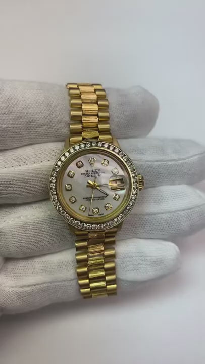 Gelbgold Dame Rolex