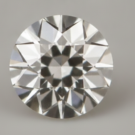Echter, aus der Erde gewonnener, runder, natürlicher, loser Diamant G VS1 Alteuropäischer Schliff 7 Karat