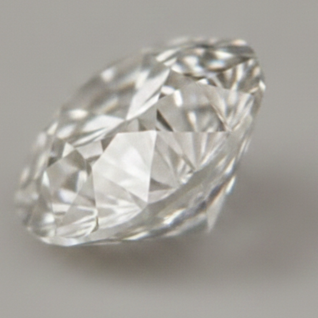Echter, aus der Erde gewonnener, runder, natürlicher, loser Diamant G VS1 Alteuropäischer Schliff 7 Karat