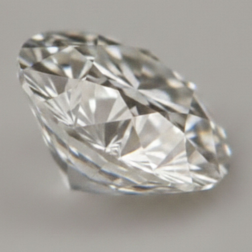 Echter, aus der Erde gewonnener, runder, natürlicher, loser Diamant G VS1 Alteuropäischer Schliff 7 Karat