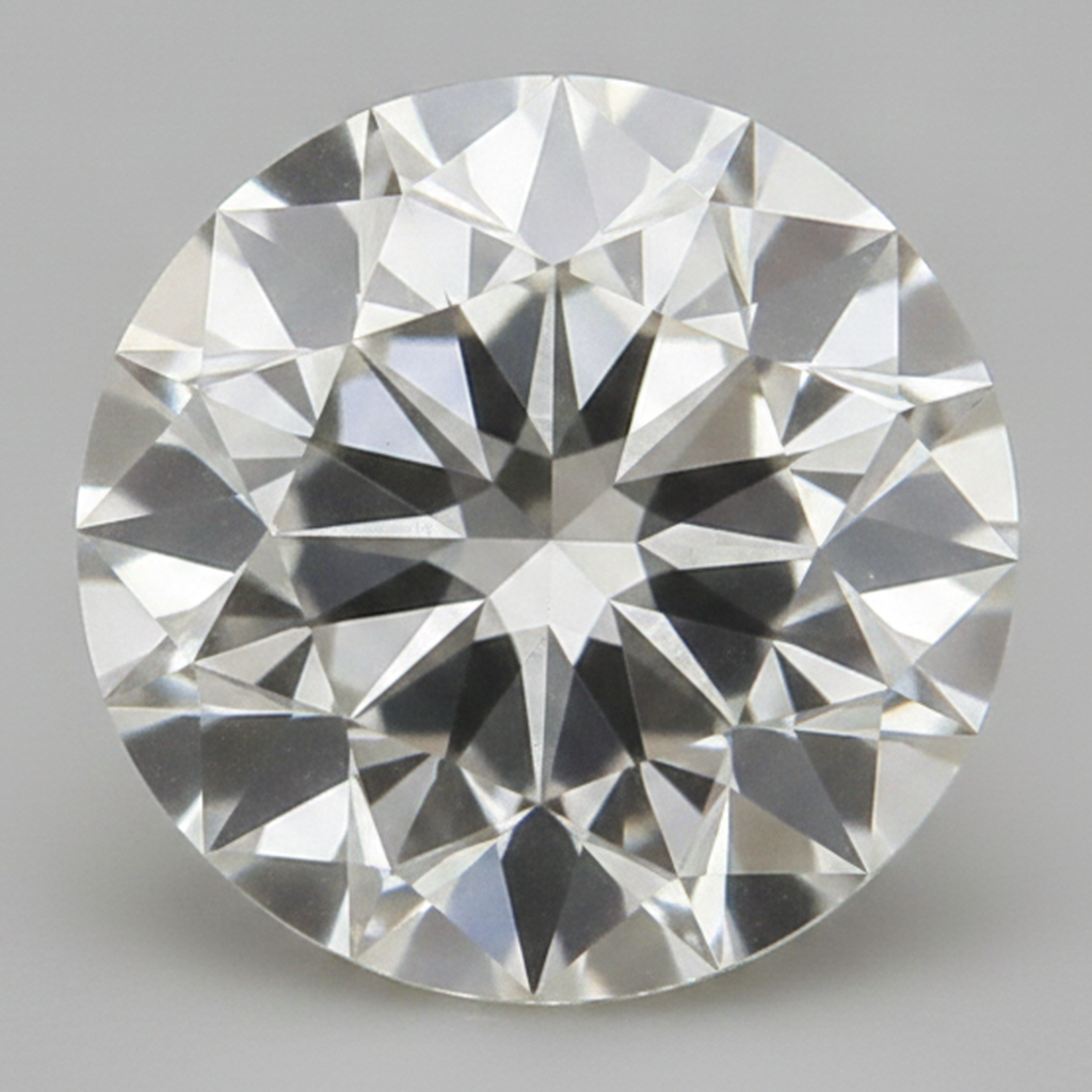 Echter F VS1 Natürlicher loser Diamant Antiker Alteuropäischer Schliff Rund 3 Karat