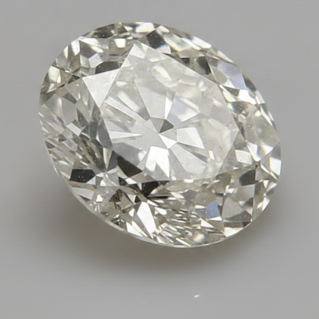 Echter, natürlicher H VS1 8 Karat Alter Bergmann runder loser Diamant