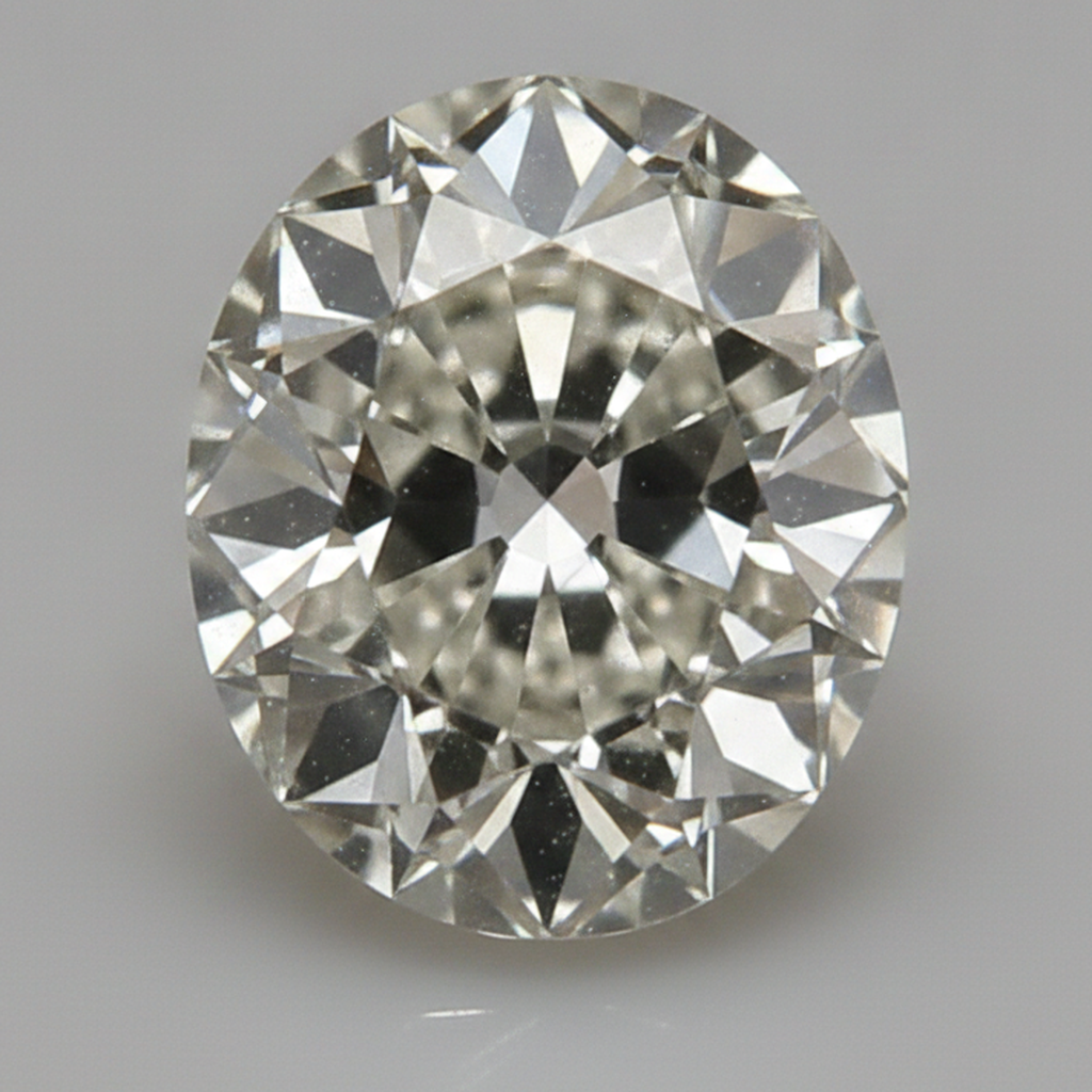 Echter, natürlicher H VS1 8 Karat Alter Bergmann runder loser Diamant