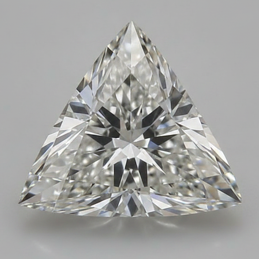 Echter, natürlicher, aus der Erde gewonnener, loser Diamant im Trilliant-Schliff, 6 Karat, F VS1