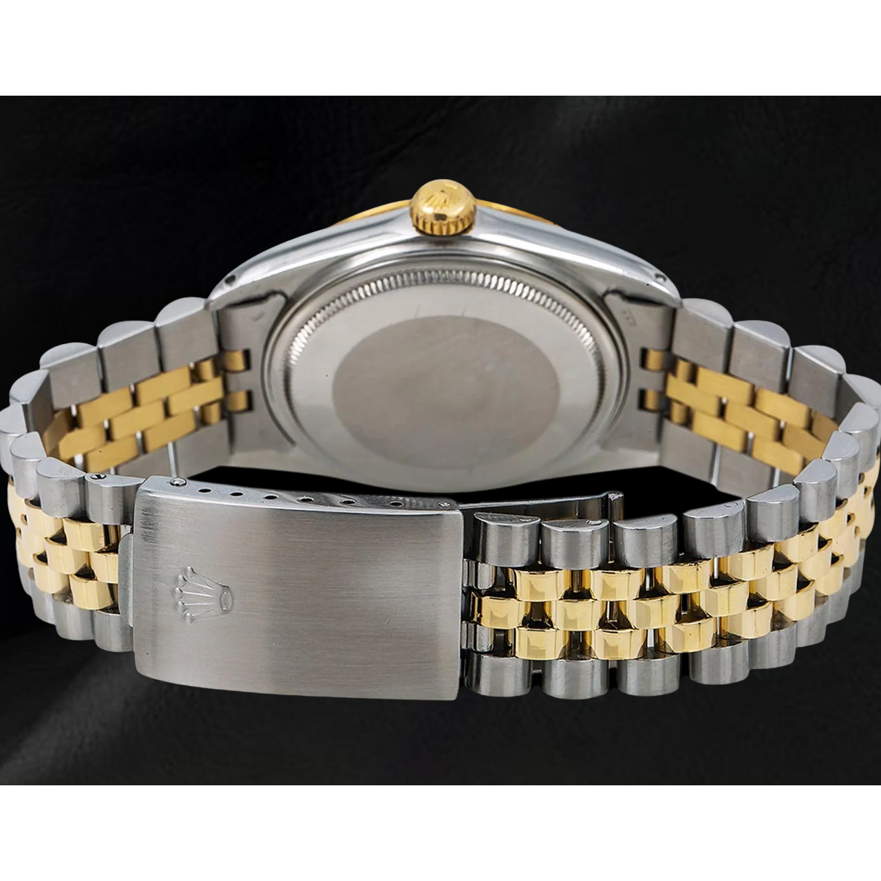 Rolex 16013 Datejust 36 mm Bicolor-Uhr mit champagnerfarbenem Jubilé-Diamantzifferblatt