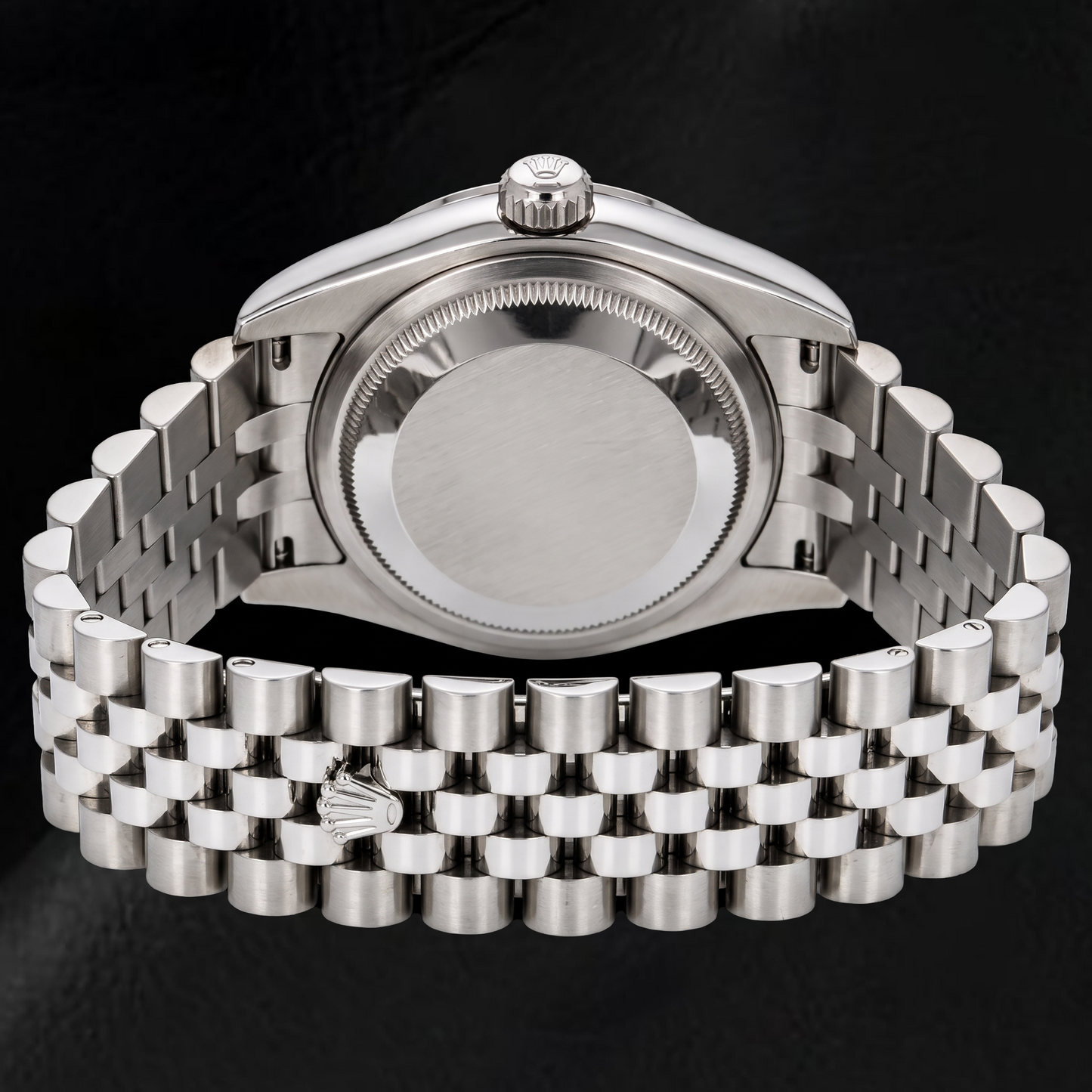 Rolex Datejust 116234 36 mm Uhr aus Edelstahl mit braunem floralem Zifferblatt mit arabischen Ziffern