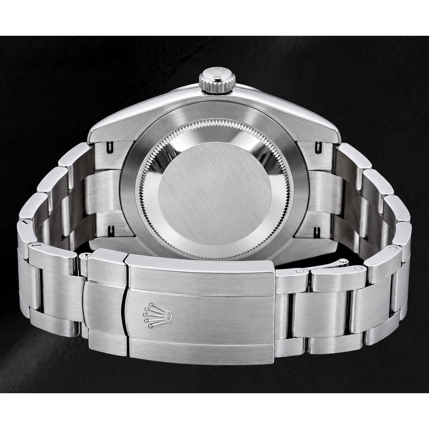 Rolex Datejust 116300 41 mm Edelstahluhr mit Diamant-Pavé-Zifferblatt und römischen Ziffern